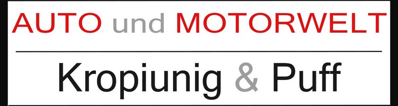 Auto und Motorwelt Kropiunug & Puff - banner content